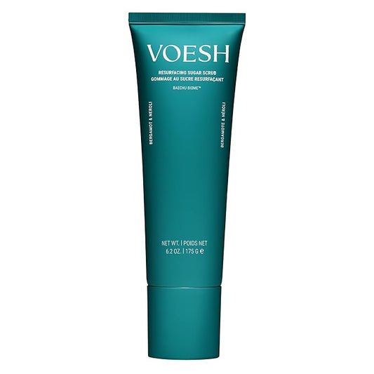 VOESH Resurfacing Sugar Scrub - Bergamot & Neroli, Sugar Body Scrub, K-Beauty Korean Skincare for the Body