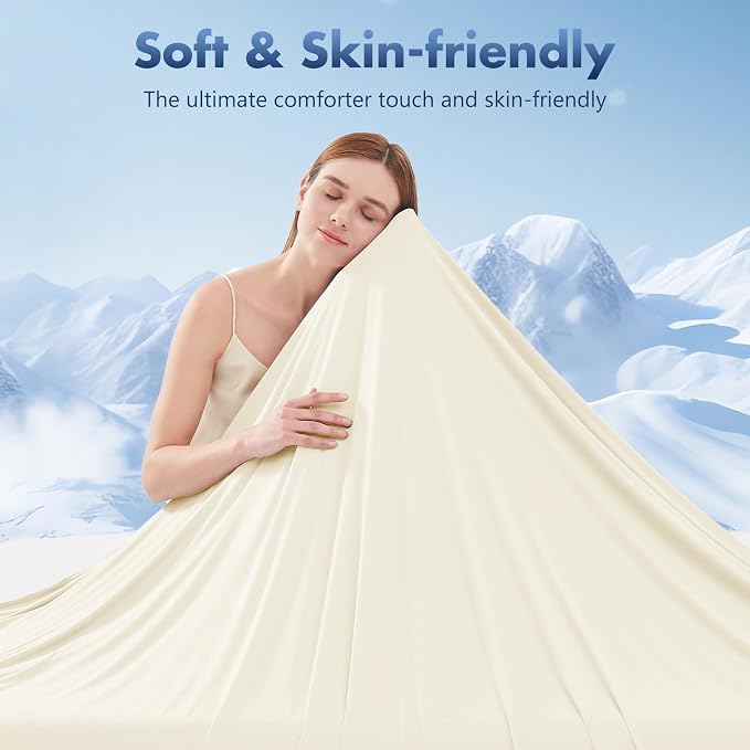 Cooling Blanket Throw - Arc-Chill Q-Max >0.5 Cool Summer Blanket for Hot Sleepers - Double Design Lightweight Blanket Absorbs Heat to Keep Cool on Warm Nights(50"x70") White
