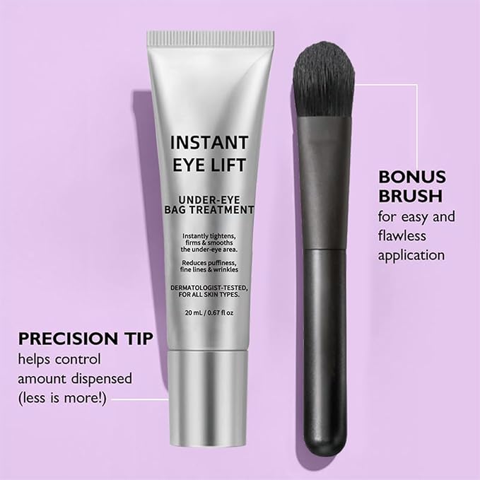 Perfection Eye Tightener, Instant & Temporary Under Eyes Tightener Cream, Easy-Wear Formula for Eye Bags & Puffiness