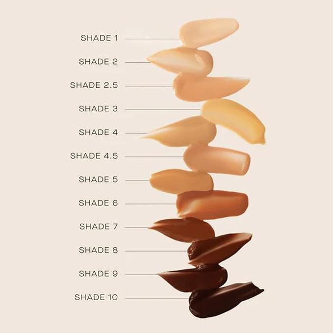 Summer Fridays Sheer Skin Tint - Skin Tint with Hyaluronic Acid - Helps Diminish Uneven Skin Tone - Sheer to Light Coverage - Shade 4 - Light-Medium with Neutral Olive Undertones (1 Fl Oz)