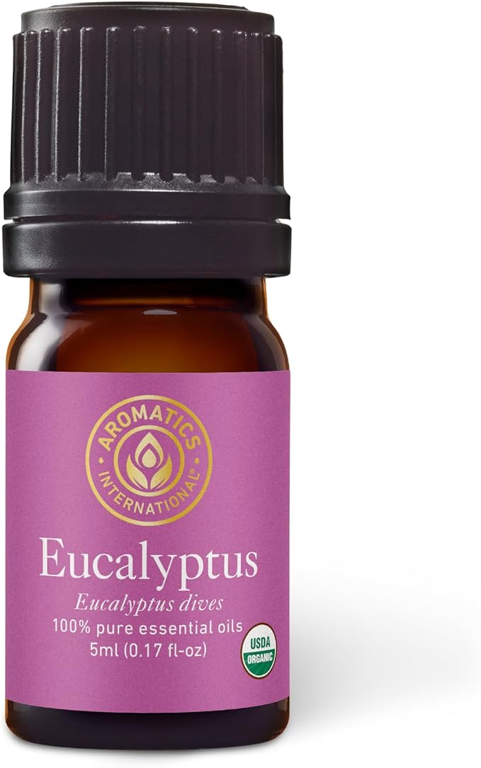 Aromatics International Premium Organic Eucalyptus Dives Essential Oil 5ml | 100% Pure Essential Oil for Diffusion & Aromatherapy