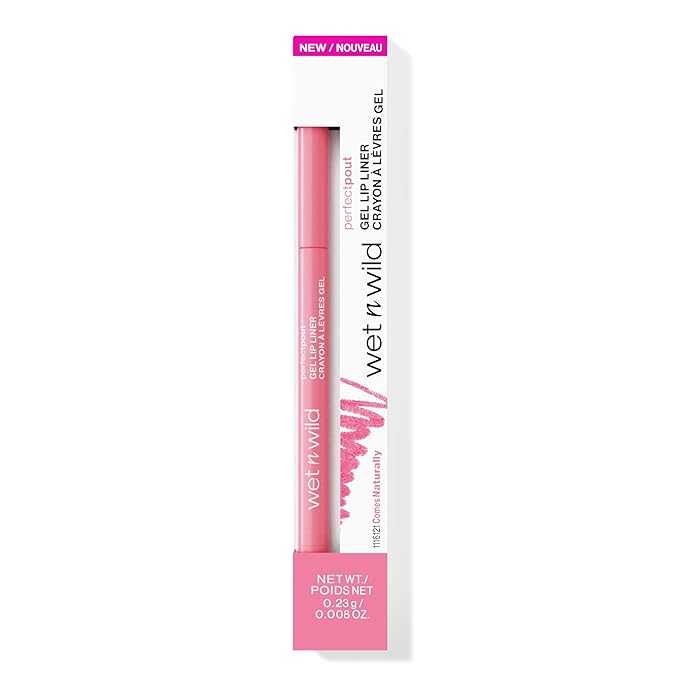 wet n wild Perfect Pout Gel Lip Liner, Rich Creamy Long Lasting Color, Well-Defined and Flawless Application, Vegan & Cruelty-Free -Comes Naurally