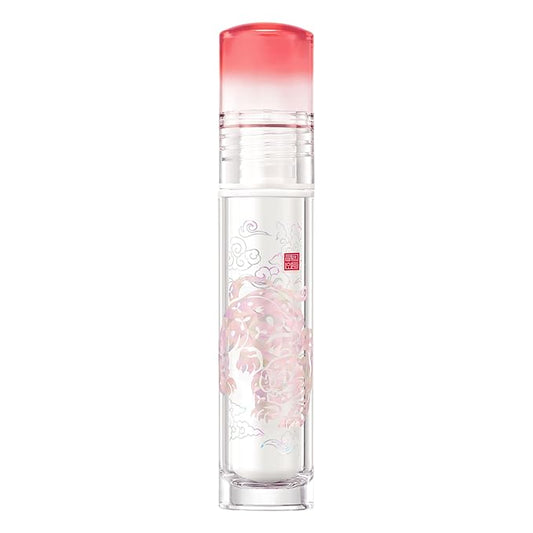 CLIO Crystal Glam Tint Korean Royal Heritage Edition, Glossy Lip Tint with Glass-Like Shine, Lightweight Buildable Lip Stain, Long-Lasting Color, Non-Sticky, Korean Lip Tint (029 CLOUD TIGER RED)