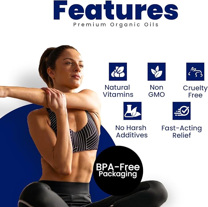 Hemp Based Massage Oils for Couples & Date – Natural Pain Relief Massage Oil for Muscle Relaxing - Natural & Clean Ingredients, Body Oil for Men, Women Personal Use | 2 Fl Oz