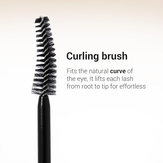HEIMISH Dailism Smudge Stop Mascara 0.32oz/9g - Curling & Lengthening, Long-lasting, Waterproof, Smudge-proof, Non-Clumping, Washable Cleansing Korean Mascara - Black Curling