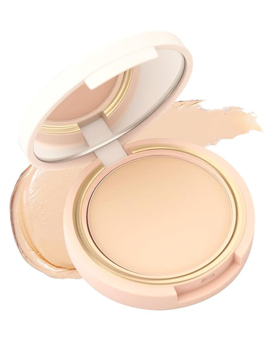 Under Eye Concealer Brightener Cream, Waterproof Full Coverage Face Concealer for Dark Circles, Vegan Formula, Long-Lasting Natural Korean Makeup, Under Eye Corrector de Ojeras Pot for Women Girl -03