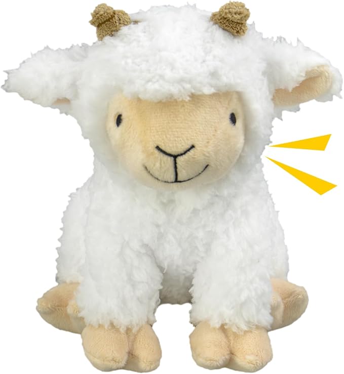 Squeaky Stuffed Dog Toys, Chew Sheep for Large Medium Small Breeds