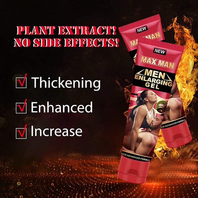 Men's Massage Cream Penis Becomes Longer Thicker Enhancement Men Energy for Care Delay Performance Boost Strength (50g) (3 Color Set)