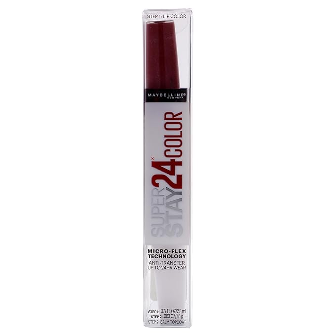 Maybelline New York SuperStay 24, 2-Step Liquid Lipstick K0868200 090 TIMELESS ROSE 0.78 Ounce (Pack of 1)