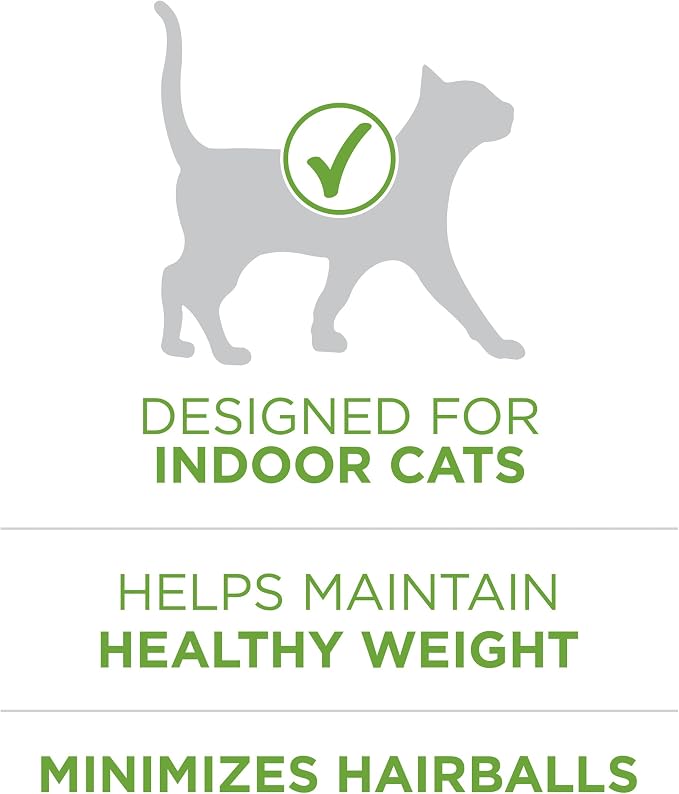 Purina ONE Indoor Advantage Weight Control Dry Cat Food, 22 lb Bag | Made with real turkey and 10% less fat, plus antioxidants and fiber to help minimize hairballs and aid in weight control