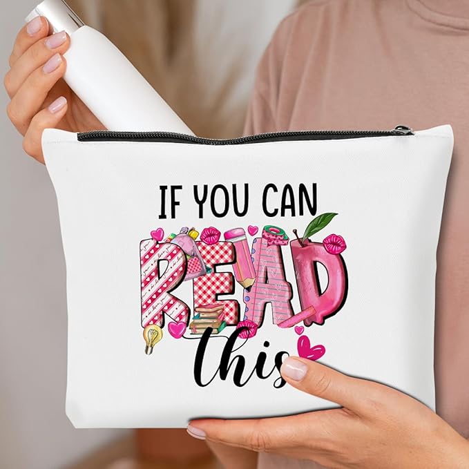 Graduation Gifts for Women, 2024 Graduation Congratulations Gifts Cosmetic Bag, I Am A Grad Makeup Bag, Inspirational Cheer Up Birthday Gifts for Friend Sister