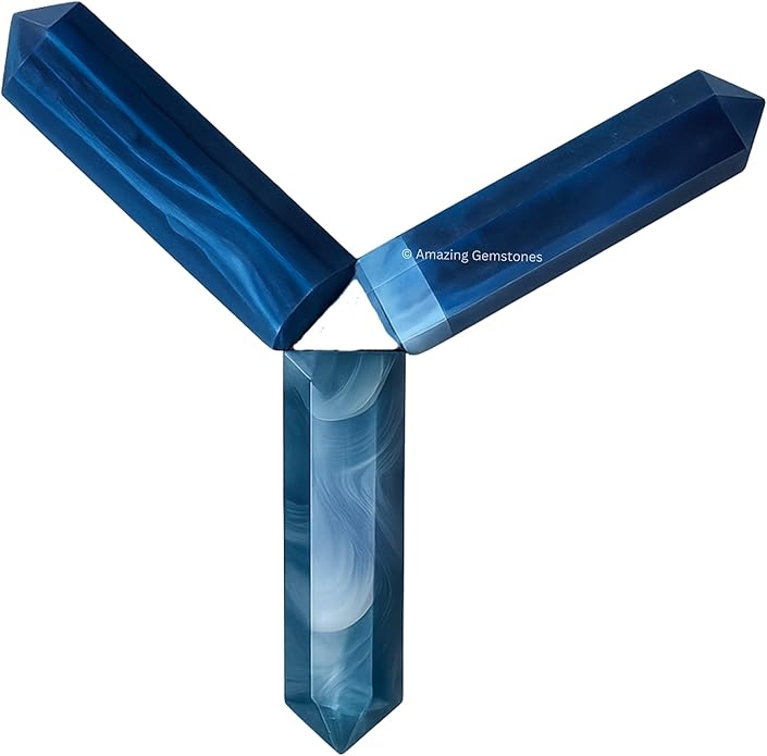 Amazing Gemstone Crystal Points Bulk Healing Crystals & Stones - Premium Single Terminated Healing Wand Point Bulk Crystals for Crafts, Crystal Grid, DIY Work