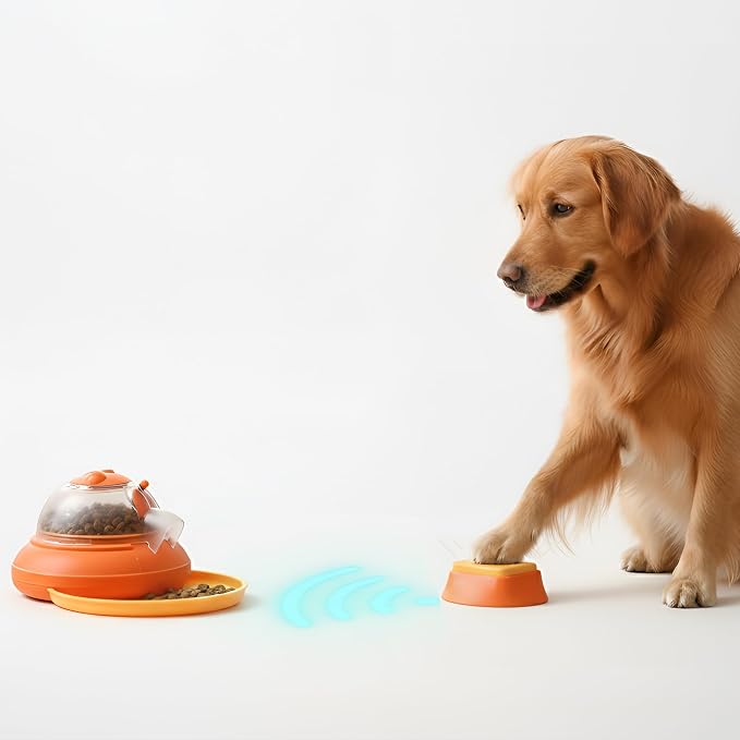 PawsPik Wireless Remote Interactive Dog Feeder, Medium