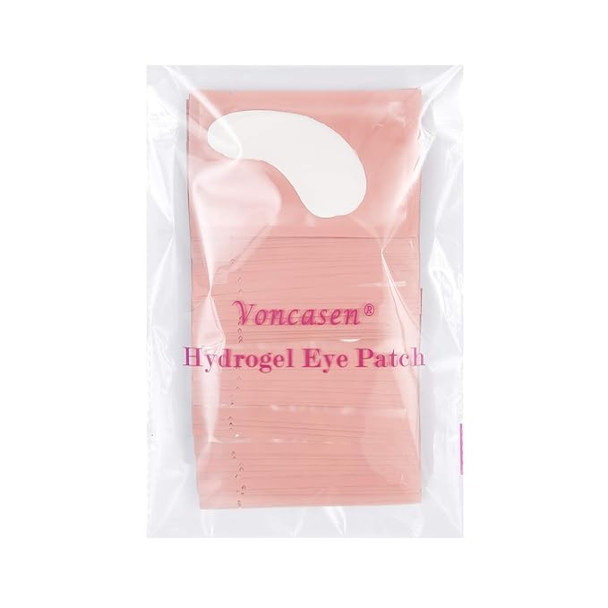 100 Pairs Set Gel pads for eyelash extensions, Comfy and Cool Under Eye Pads for Eyelash Extensions Eye Patches Beauty Tool