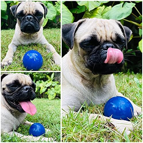 SuperChewer Tough Dog Ball Toy | Lifetime Replacement | Strong Natural Rubber | Great Dog Fetch Toy | Chew Toys for Dogs | Ultra Durable Chew Toys for Aggressive Chewers | Large Breed Tested