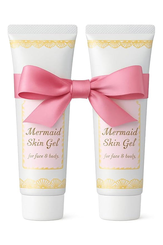 Lightweight Hydrating Skin Gel with SPF – Brightening Face Moisturizer & Primer, Oil-Free Daily Sunscreen for Glowing Fair Skin – 1.41 oz (40g) Pack of 2