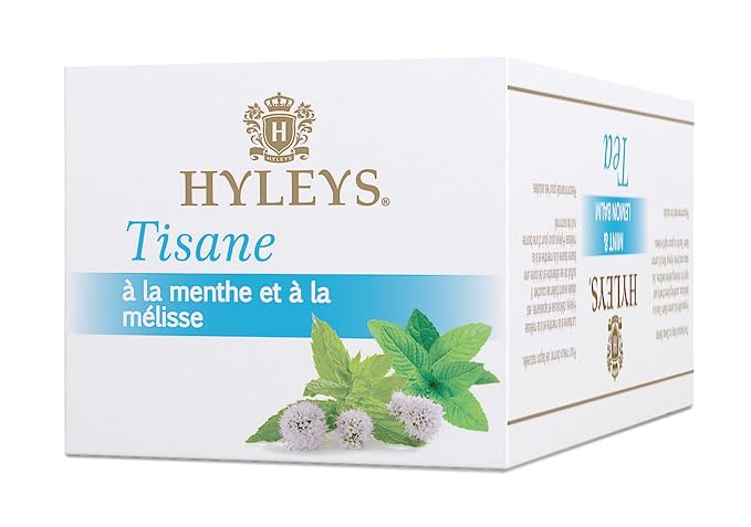 Hyleys Sleep Lemon Balm Herbal Tea - Relaxing Evening Blend, Caffeine-Free, 100% Natural, Non-GMO, Gluten-Free, Dairy-Free, Sugar-Free, Decaf - 25 Tea Bags (12 Pack - 300 Tea Bags Total)