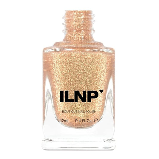 ILNP Karma - Gold Flake Top Coat Nail Polish