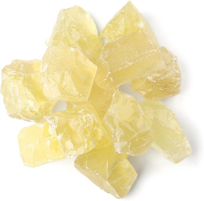 LAIDANLA 1lb 2" Citrine Natural Rough Stones Crystal Large Raw Crystals Bulk Healing Gemstones for Reiki Healing Tumbling Fountain Rocks Wire Wrapping Decoration Cabbing Lapidary