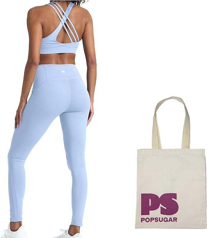 2 Piece Workout Sets for women, High Waist Leggings and Sports Bra Yoga Set Matching Gym Pilates Running Work Outfit