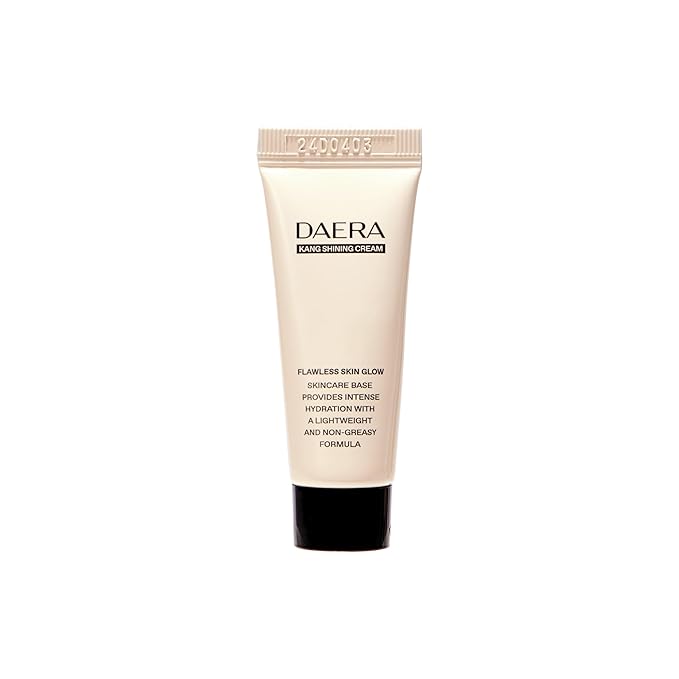 DAERA Kang Shining Korean BB cream, 5-in-1 Self Adjusting BB Tinted Moisturizer Cream (1 Color, Neutral), Glowing Skin Natural Makeup, Buildable Coverage, Lightweight, 0.13 Fl Oz,1 Pack