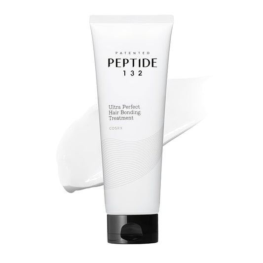 COSRX PEPTIDE 132 Hair Bonding Repair Treatment - Deep Conditioner Hair Mask for Damaged, Dry Hair, Repairs Breakage & Split Ends, For All Hair Types – 8.11 fl oz