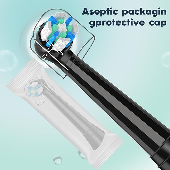 iO Replacement Heads Compatible with Oral B iO Electric Toothbrush,Premium Bristles for Deep Cleaning,Compatible with Oral B iO Series 2/3/4/5/6/7/8/9/10