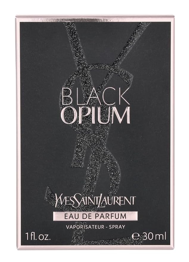 Yves Saint Laurent Black Opium Eau De Parfum Spray for Women, 1 Ounce