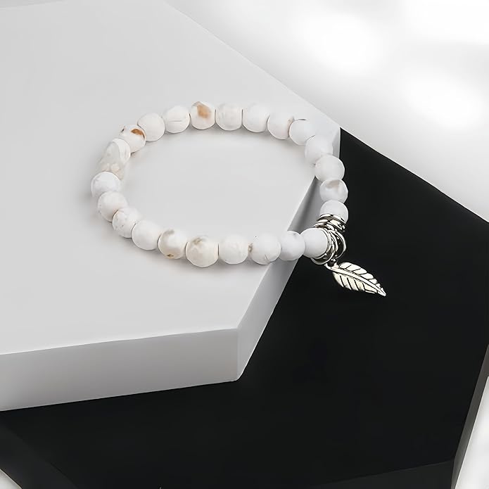 Jardme Healing Crystal Bracelets for Women, 8mm Beaded Natural Stone Stretch Chakra Bracelets Tree of Life Bracelet Jewelry Gifts for Women