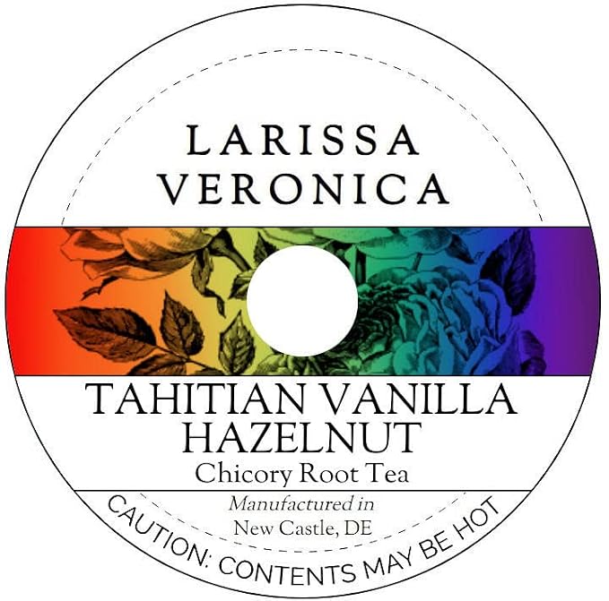 Tahitian Vanilla Hazelnut Chicory Root Tea (Single Serve K-Cup Pods) (12 pods, ZIN: 575716)