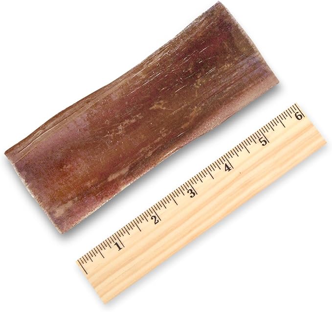 GigaBite Beef Esophagus Dog Treats Strips - 6 Inch , 22 Pack | All Natural, Single-Ingredient Beef Gullet Chews, High Protein, Rawhide Free, Supports Dental Health