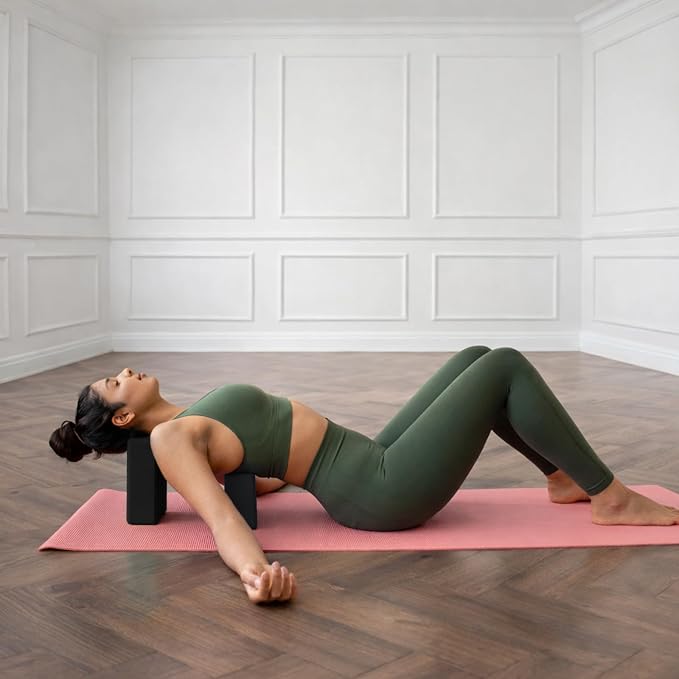 GOGO Yoga Blcok 9"x6"x3" Soft Foam Brick, Yoga Props for Pilates Meditation Exercise Workout Dance