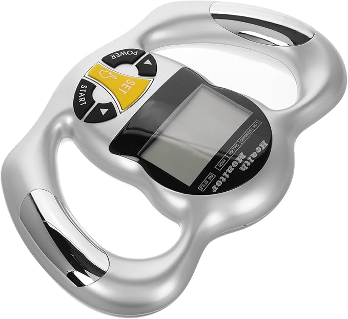 Digital Fat Measurement Device with LCD Screen Portable Handheld BMI Analyzer for Precise Percentage and Index Testing User-Friendly Interface for Reliable Health Monitoring