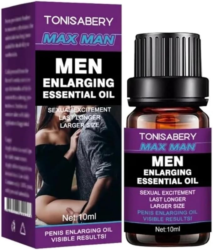 Enlargement Oil for Men's Massage Essential Oil for Male Enhancement