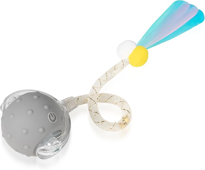 Interactive Cat Toys Ball,Automatic Moving Ball Toy,Rechargeable
