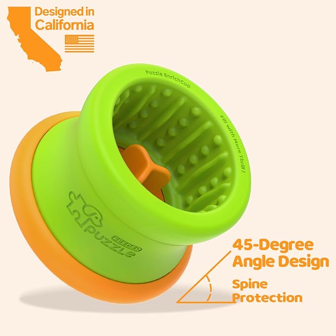 Puzzle Feeder Dog Puzzle Toys, Interactive Dog Toys to Keep Them Busy,Detachable Dog Enrichment Toys Easy to Clean, Dog Toys for Medium Dogs, Green