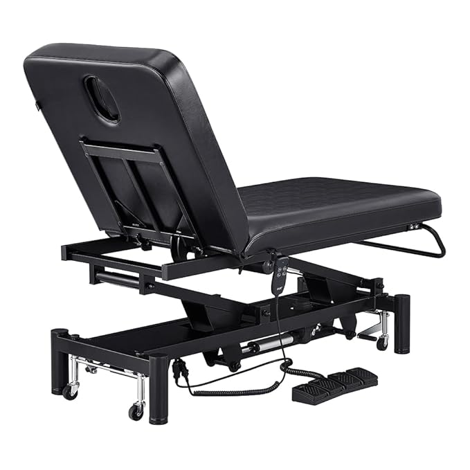 Spa Full Electrical Facial Beauty Bed Spa All Purpose Massage Table Medical Examination Bed with 2 Motors MAR EGEO