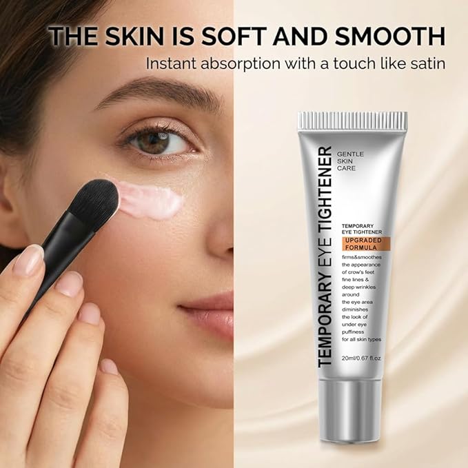 Instant Firm Temporary Eye Tightener, Perfection Eye Tightener Cream for Fine Lines, Puffiness & Fine Lines Gentle Skin Care All Skin Types, Upgraded Formula (1Pcs-a)