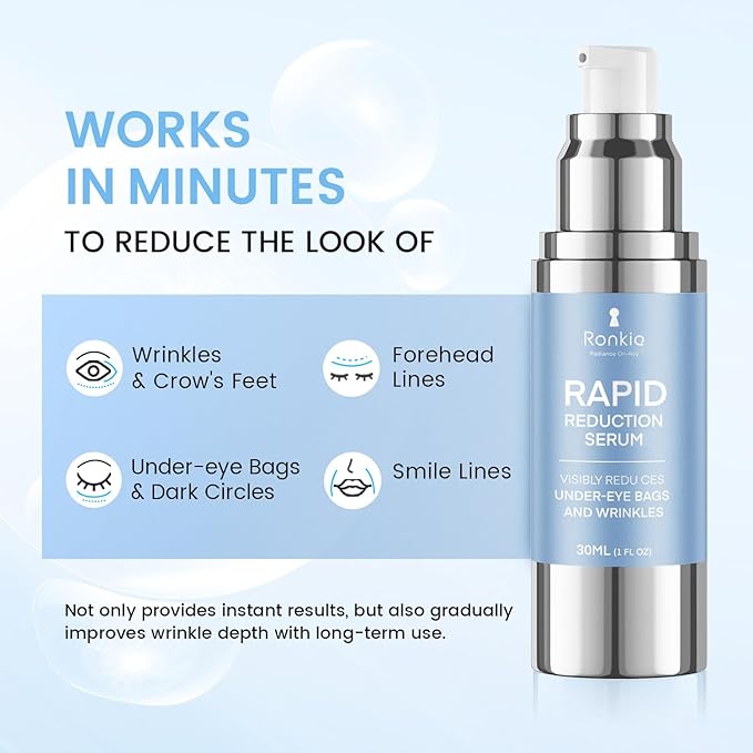 Instant Eye Lift Cream: Reduces Eye Bags Wrinkles Puffy Eyes Dark Circles Crow’s Feet in Minutes for Mature Skin of Middle-aged Women 1 Fl Oz