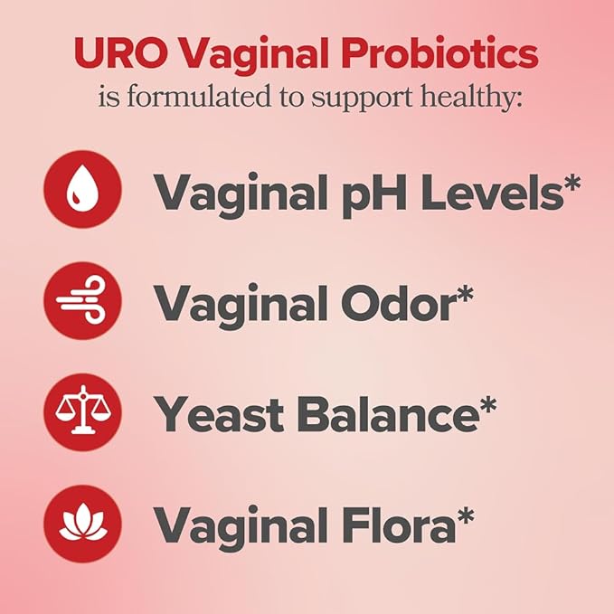 O Positiv URO Vaginal Probiotics for Women pH Balance with Prebiotics & Lactobacillus Probiotic Blend - Vaginal Health Supplement - Support Healthy Vaginal Odor & Vaginal Flora, 60 Count (Pack of 3)
