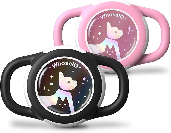 Waterproof AirTag Holder for Dog Collar, Soft Slide-On Dog AirTag Holder | Full-Body Protection, No-Dangle Fit, Ultra-Durable, Lightweight, Tool-Free Installation, Fits Dog & Cat Collars