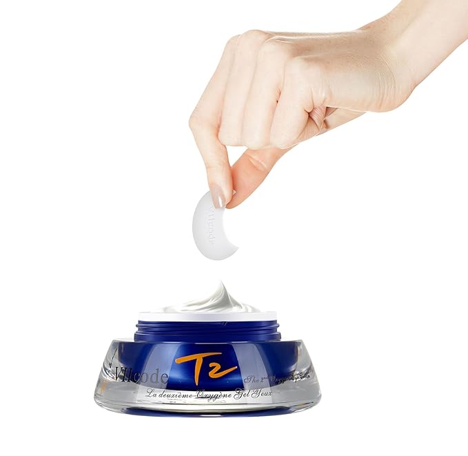 T2 O2.5 Oxygen Eye Cream for Dark Circles and Wrinkles - Reduces Puffiness, Crow's Feet, Fine Lines and Bags