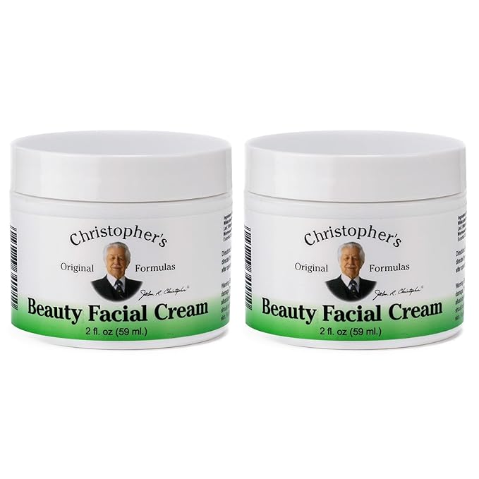 Christopher's Original Formulas Beauty Facial Cream, 2 oz (2 Pack)