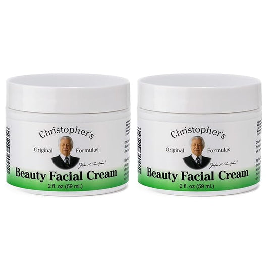 Christopher's Original Formulas Beauty Facial Cream, 2 oz (2 Pack)