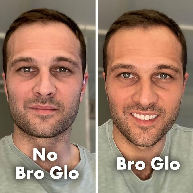 Bro Glo Self Tanner for The Boys - Starter Bundle - Easy Sunless Tan For Your Face & Body With Mitt Applicator - Oil Free Water Based for Faster Skin Drying - Natural Sun Kissed Bronze Color Perfect for Men - Gift Set (Starter Bundle)