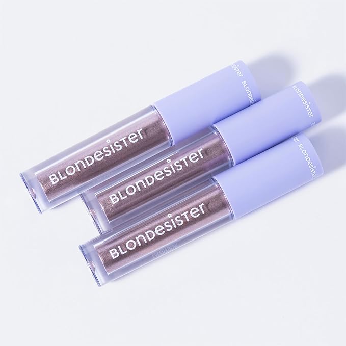 Gloweye Liquid Eyeshadow - 06 Liliac Taupe - Eye Makeup - Highly Pigmented Eye Shadow Make Up - Quick-Dry Shimmer Eyeshadow - 0.084 oz