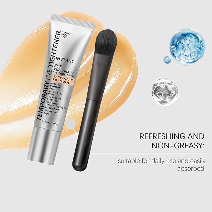 Instant Perfect Firming Eye Cream，Instant Firming Lotion for Puffiness, Fine Lines & Wrinkles, Lightweight Easy-Wear Formula, Gentle Skin Care for All Skin Types 2PCS