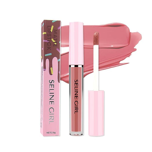 Matte Lip Gloss, Lip Gloss Silky Smooth Finish, Lipgloss Makeup Colorful and Creamy Texture, Lipstick for Every Occasion, Lip Oil Moisturizing and Hydrated #09