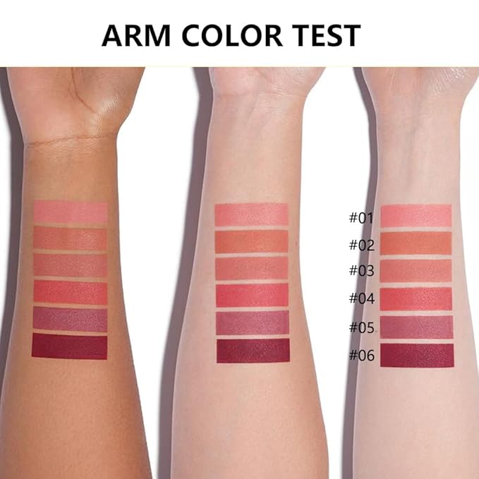Mauve Matte Lipstick Crayon for Women, 24 Hour Lipstick Lip Liner Pencil Long Lasting Waterproof Smudge Proof Vegan & Cruelty-Free Neutral lip liner marker Easy Application Full Coverage B05#