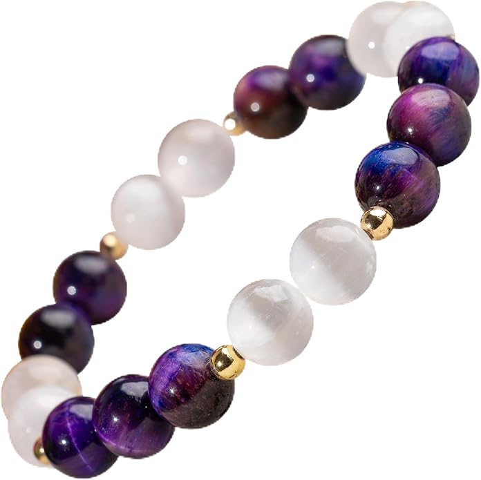 Conscious Items Wealth & Manifestation Bracelet for Women & Men, Prosperity Bracelet with Money Crystals & Natural Stone for Abundance, Goal Attraction, & Positive Intentions